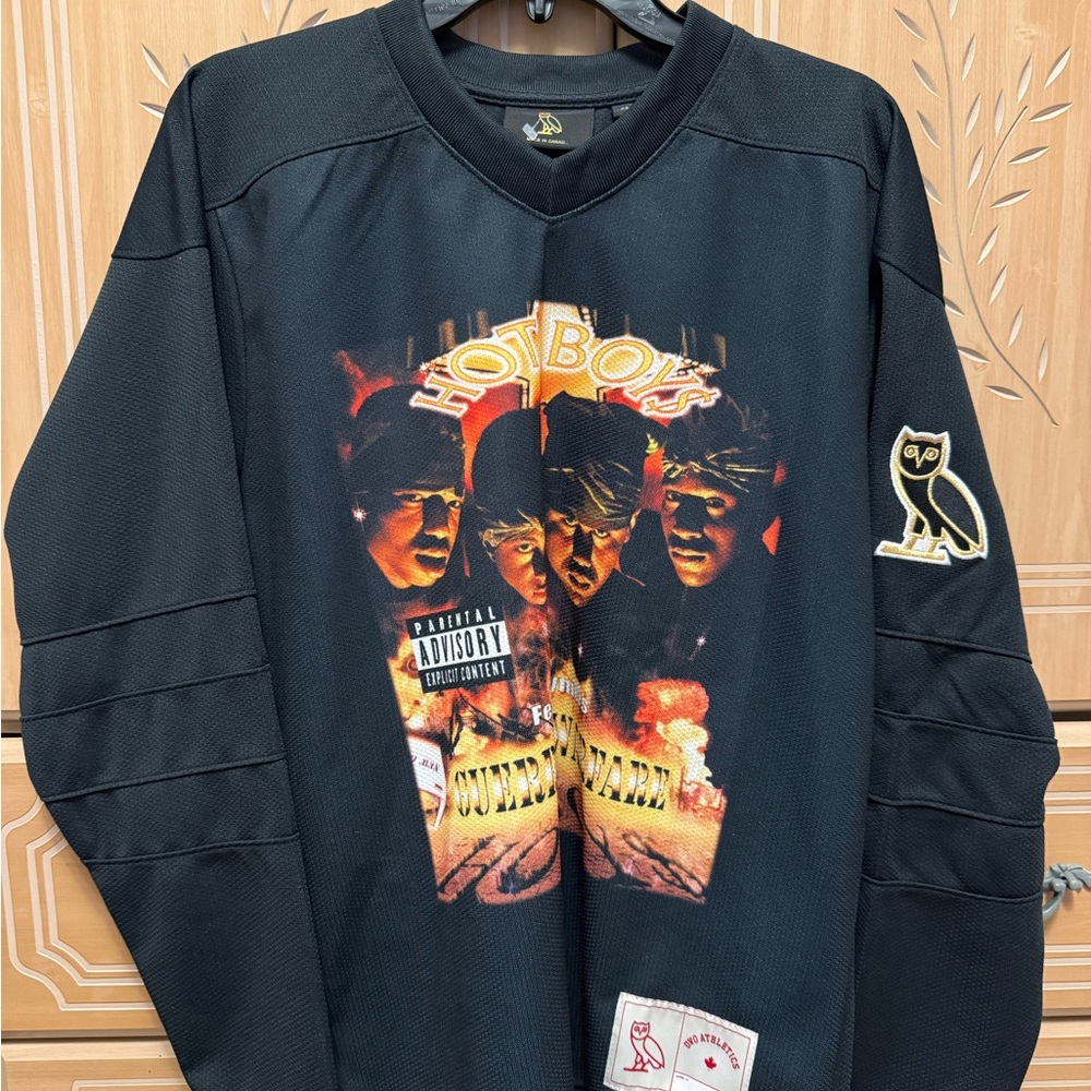 OVO Black Hot Boy Graphic Jersey